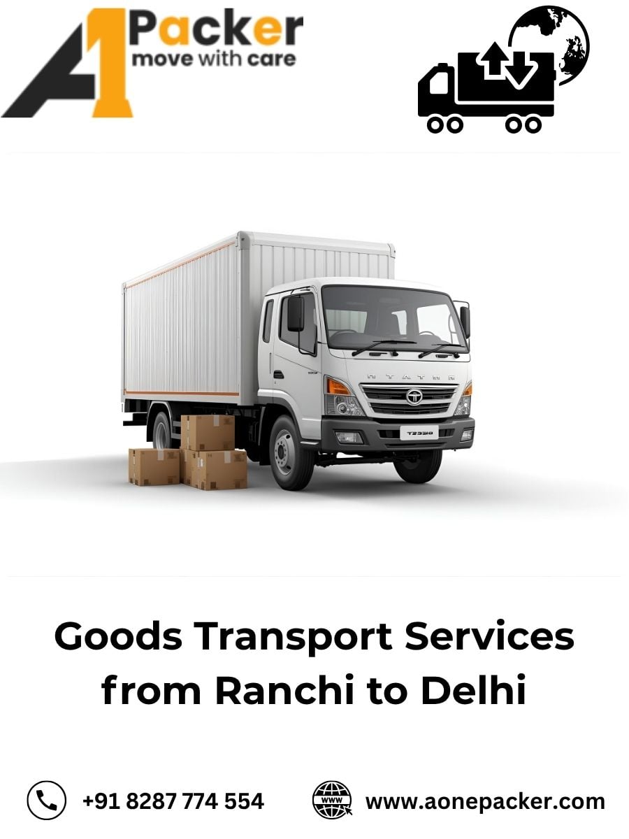 Goods Transport from Ranchi to Delhi