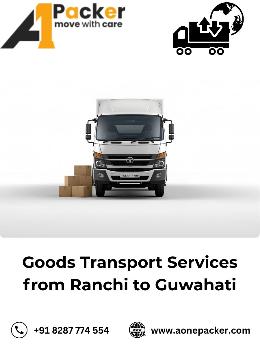 Goods Transport from Ranchi to Guwahati