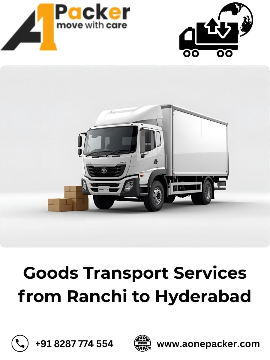 Goods Transport from Ranchi to Hyderabad