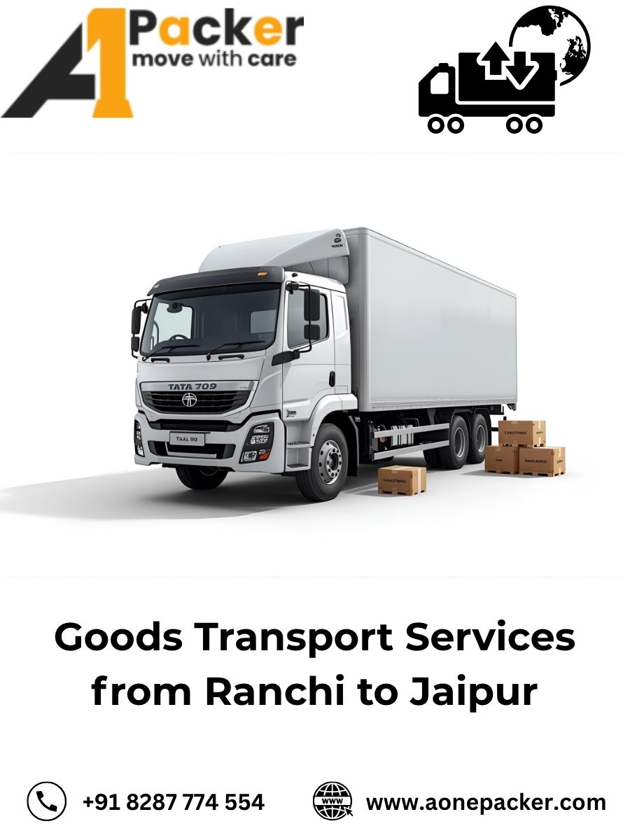 Goods Transport from Ranchi to Jaipur