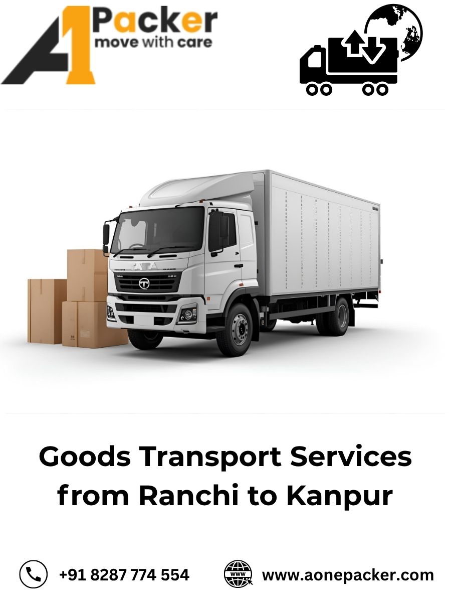 Goods Transport from Ranchi to Kanpur