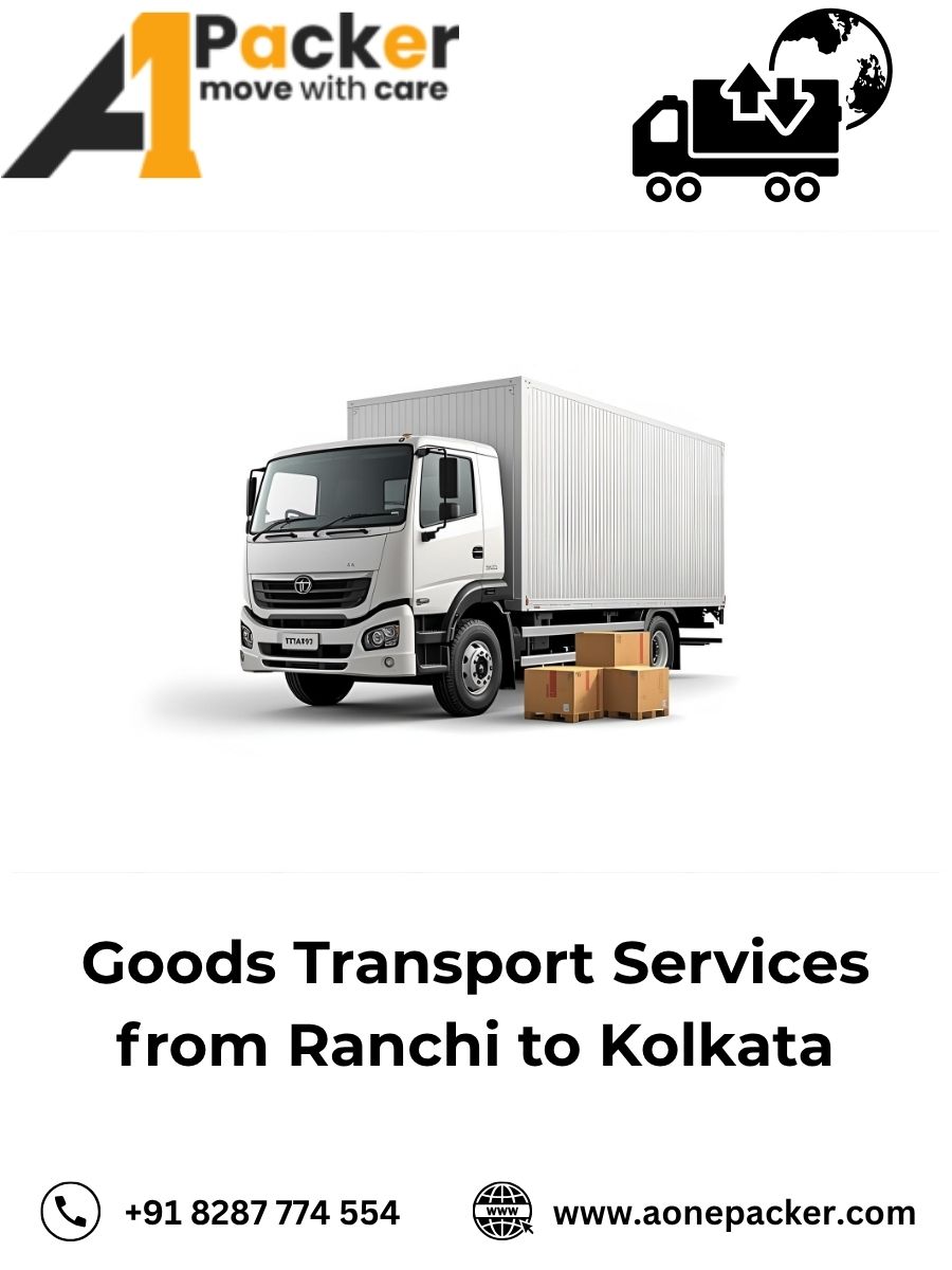 Goods Transport from Ranchi to Kolkata
