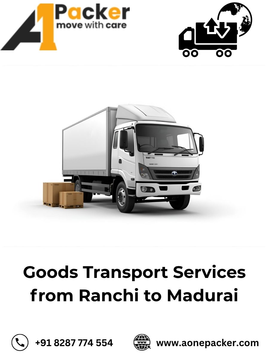Goods Transport from Ranchi to Madurai