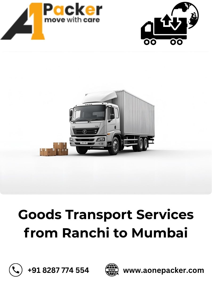 Goods Transport from Ranchi to Mumbai
