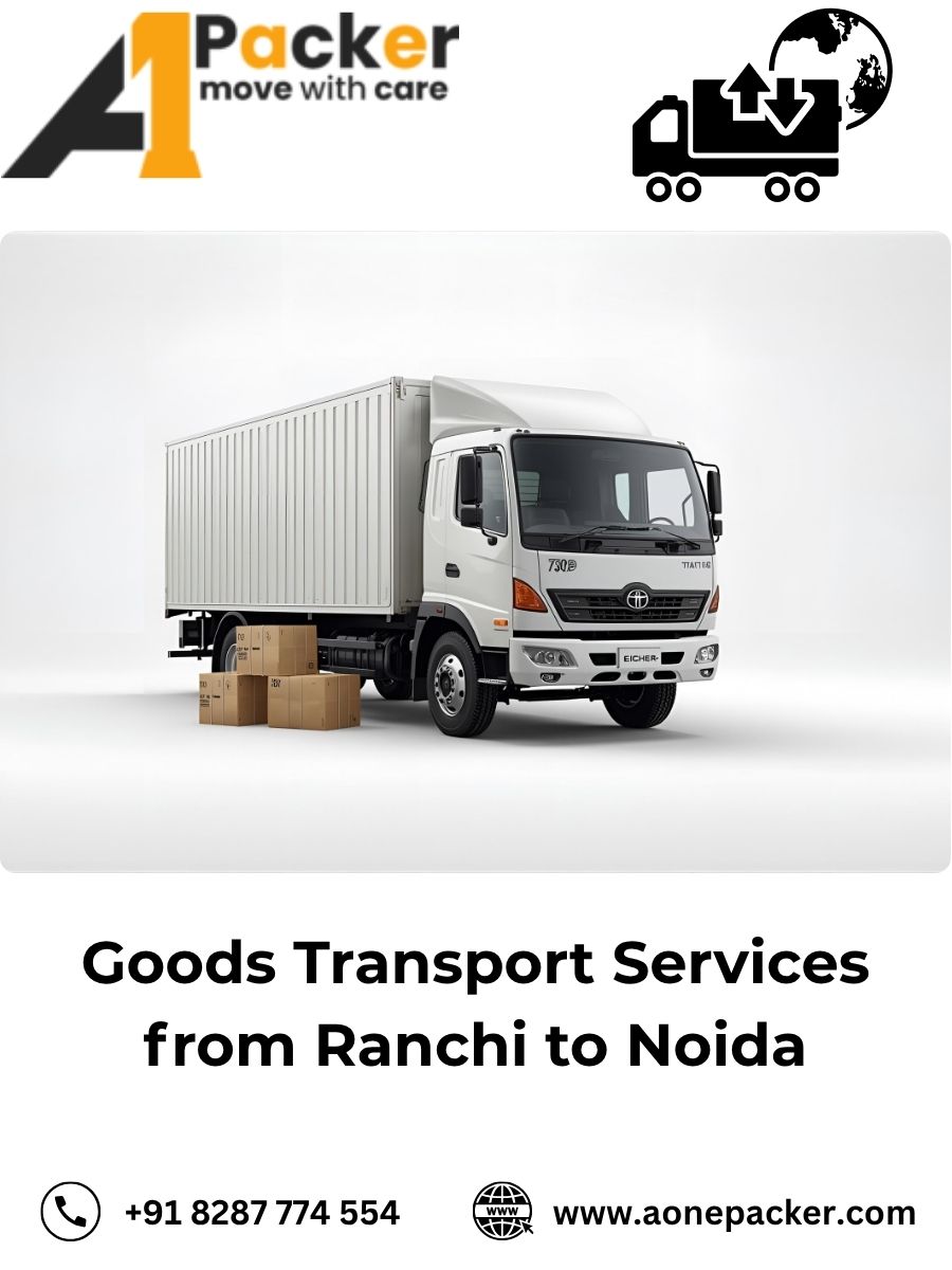 Goods Transport from Ranchi to Noida