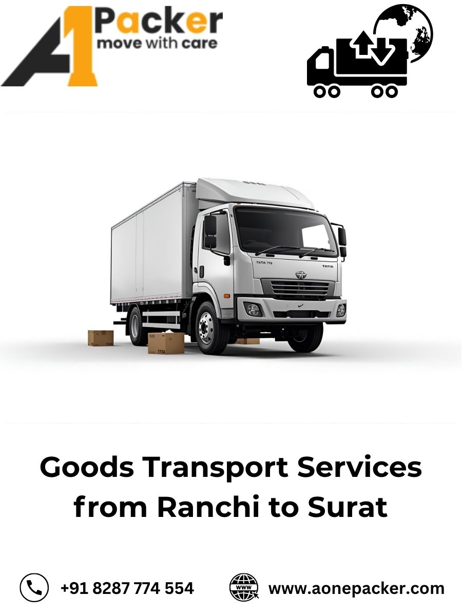 Goods Transport from Ranchi to Surat