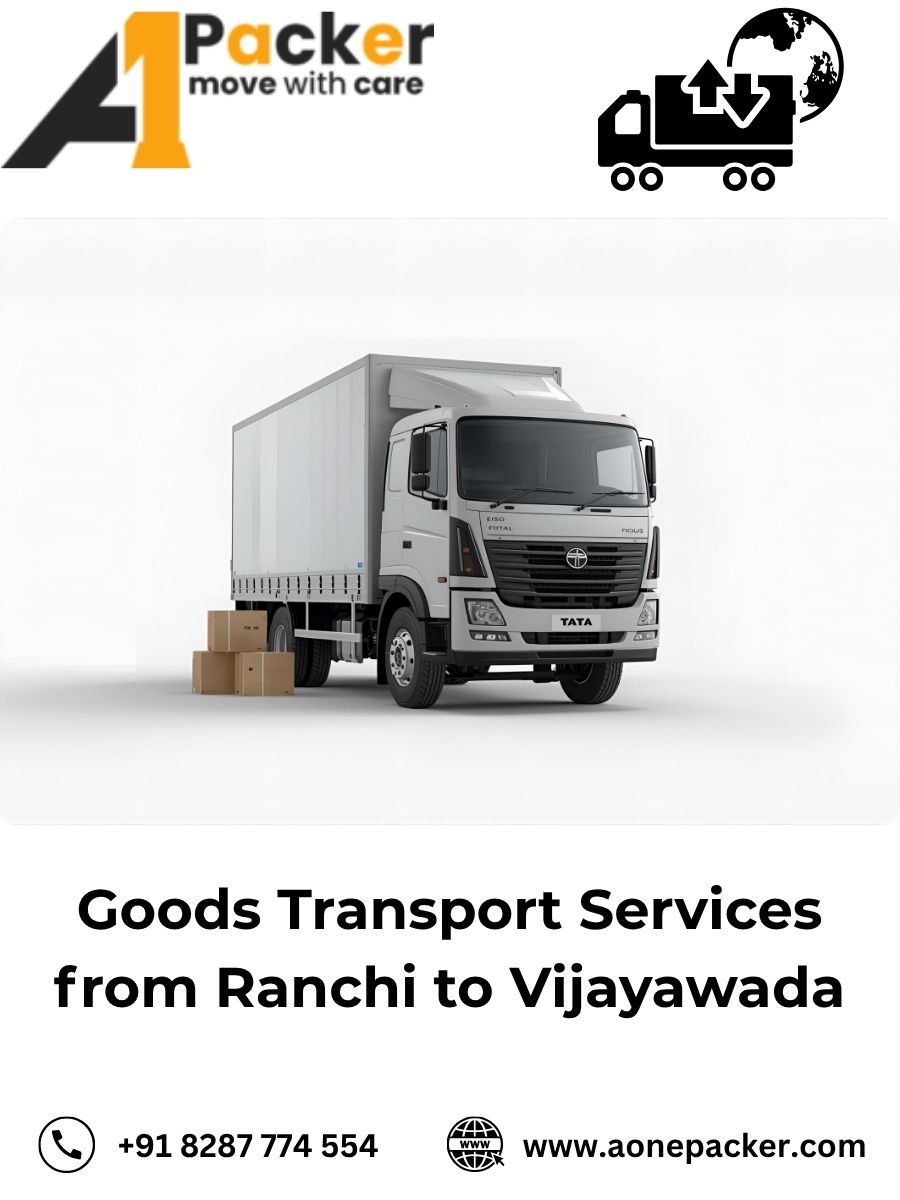 Goods Transport from Ranchi to Vijayawada