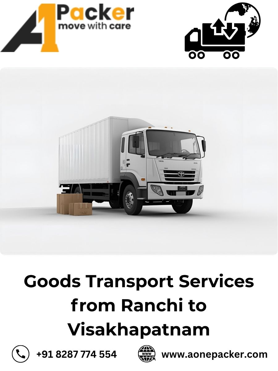 Goods Transport from Ranchi to Visakhapatnam