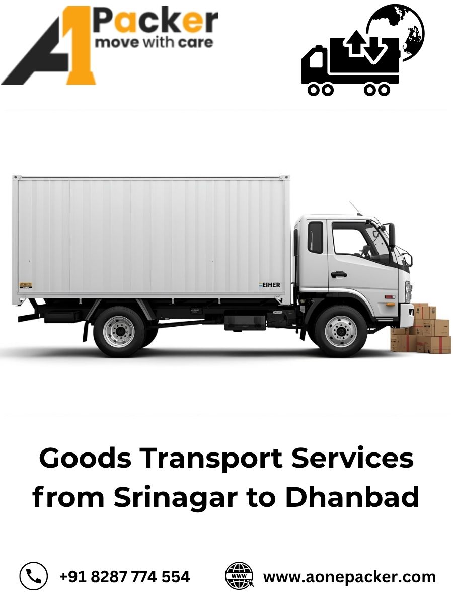Goods Transport from Srinagar to Dhanbad