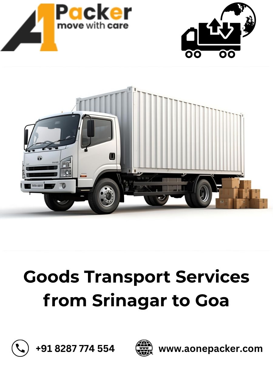 Goods Transport from Srinagar to Goa