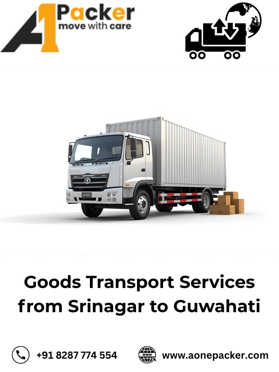 Goods Transport from Srinagar to Guwahati