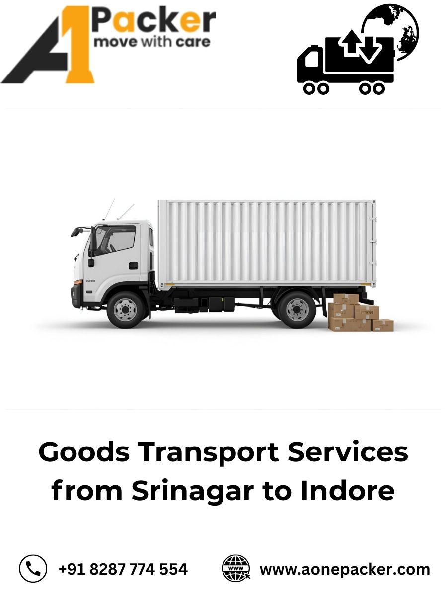 Goods Transport from Srinagar to Indore