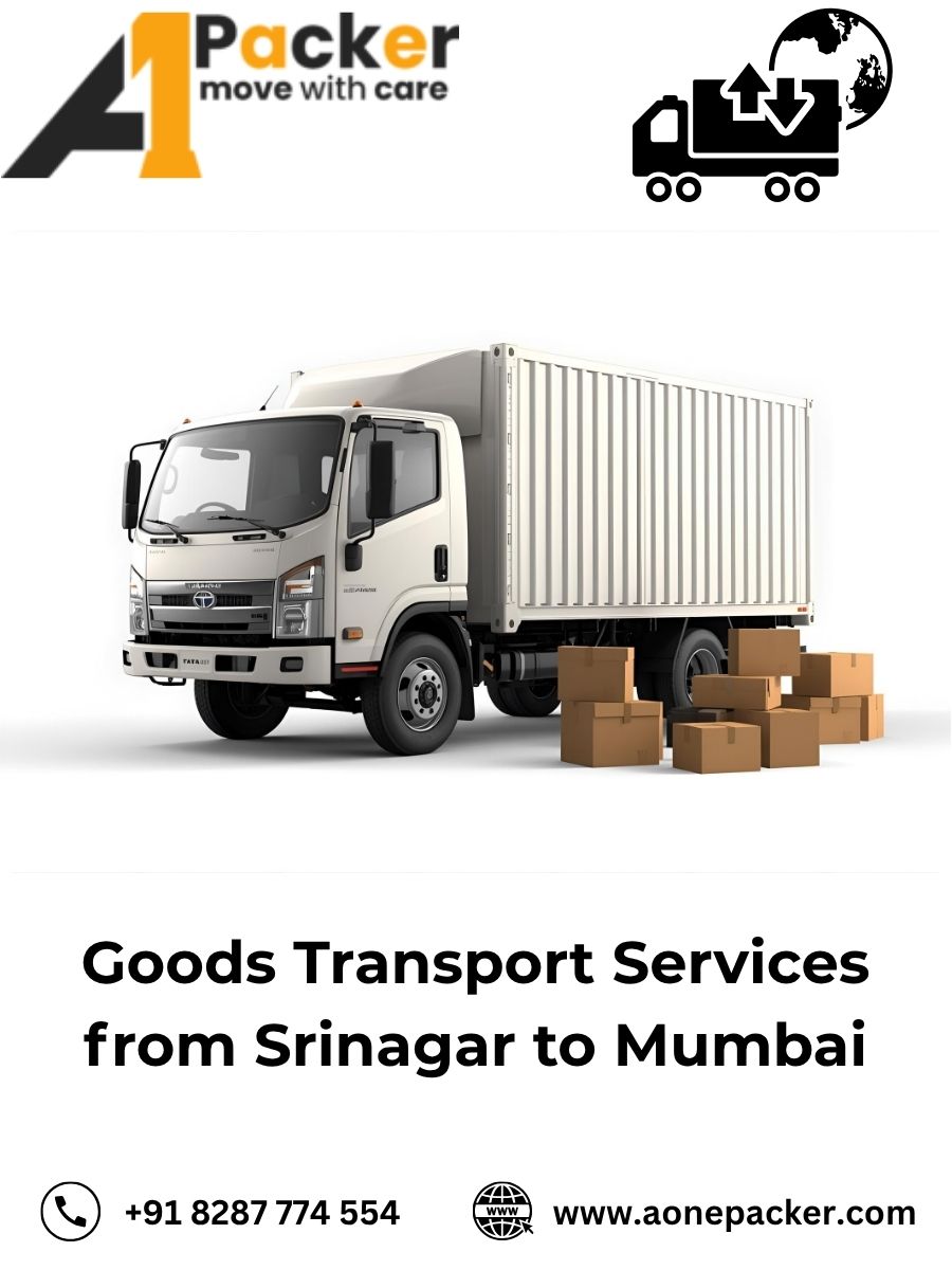 Goods Transport from Srinagar to Mumbai