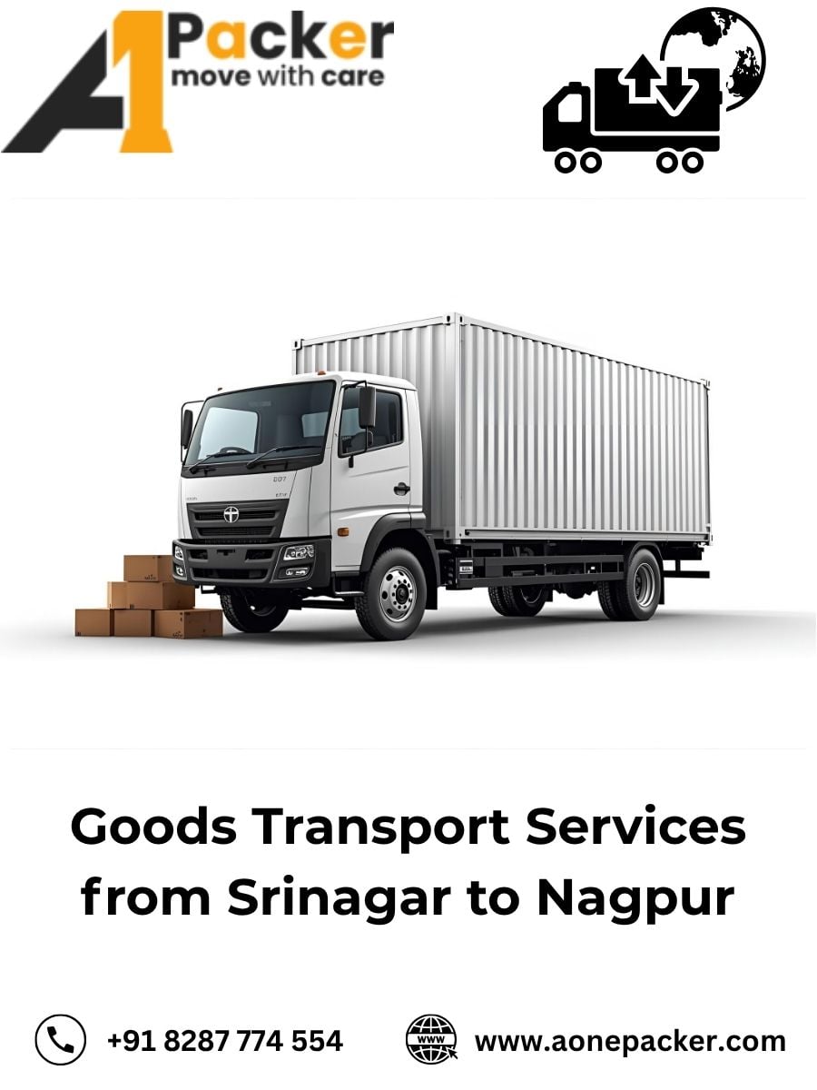 Goods Transport from Srinagar to Nagpur
