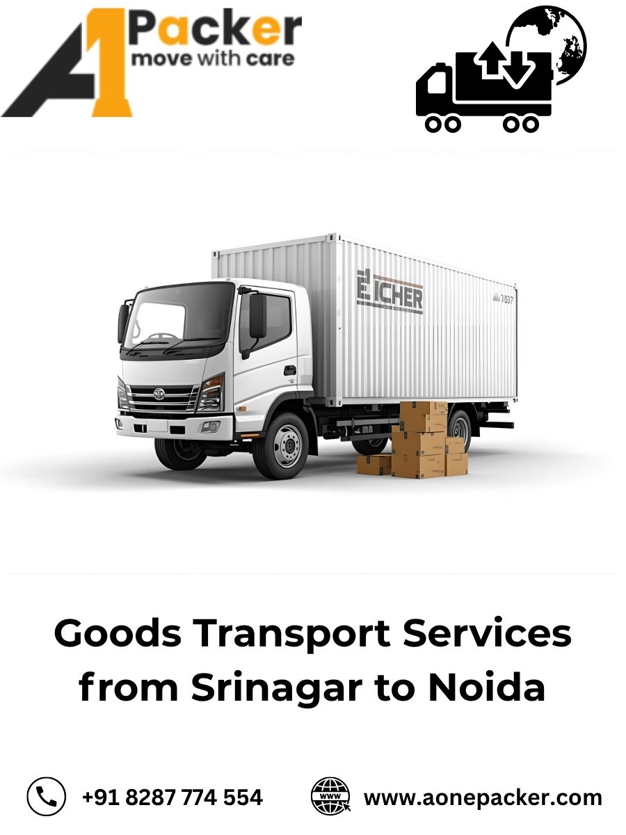 Goods Transport from Srinagar to Noida