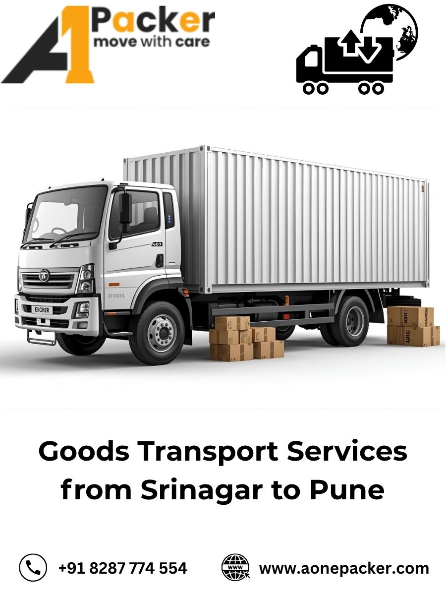 Goods Transport from Srinagar to Pune