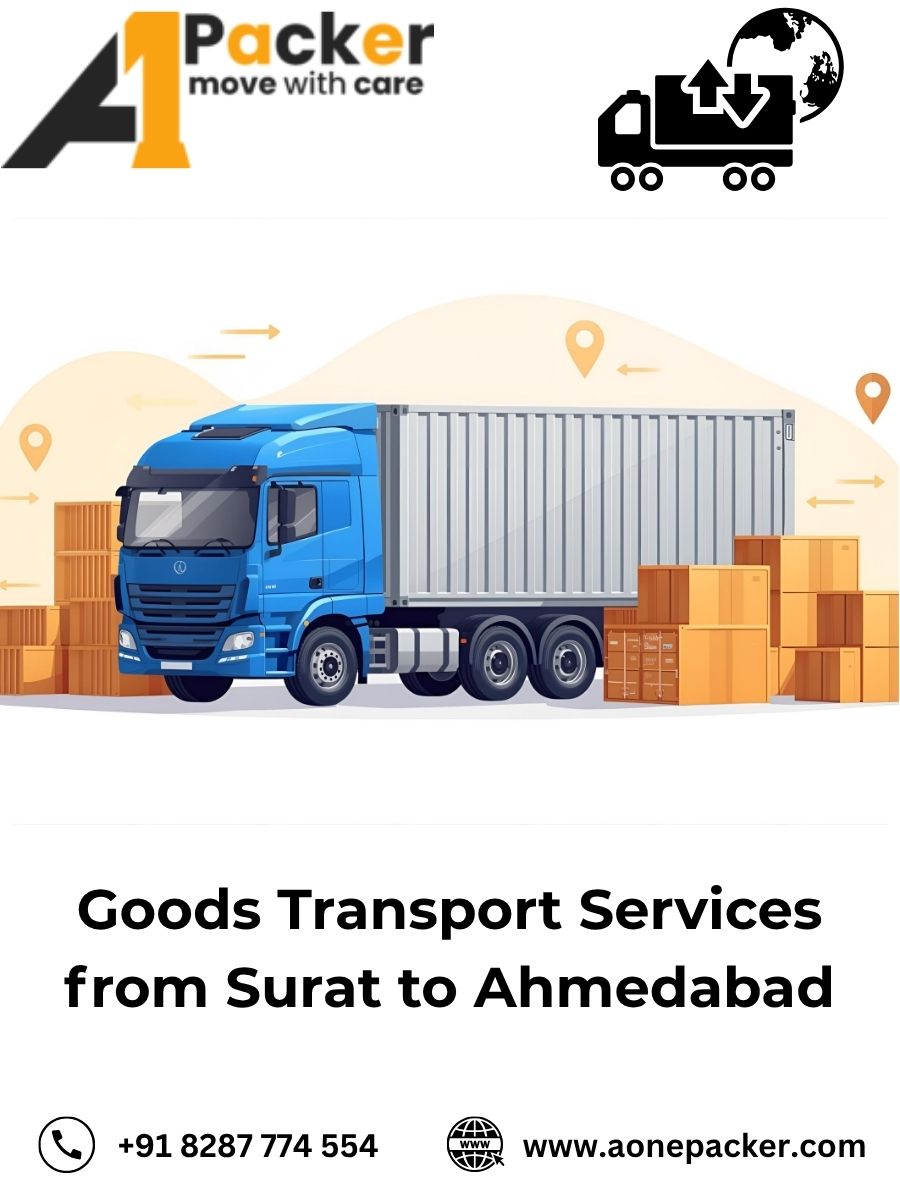 Goods Transport from Surat to Ahmedabad