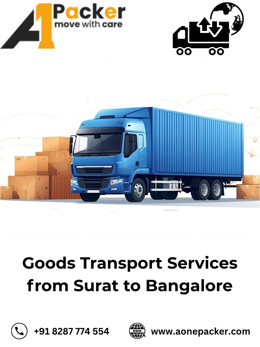 Goods Transport from Surat to Bangalore
