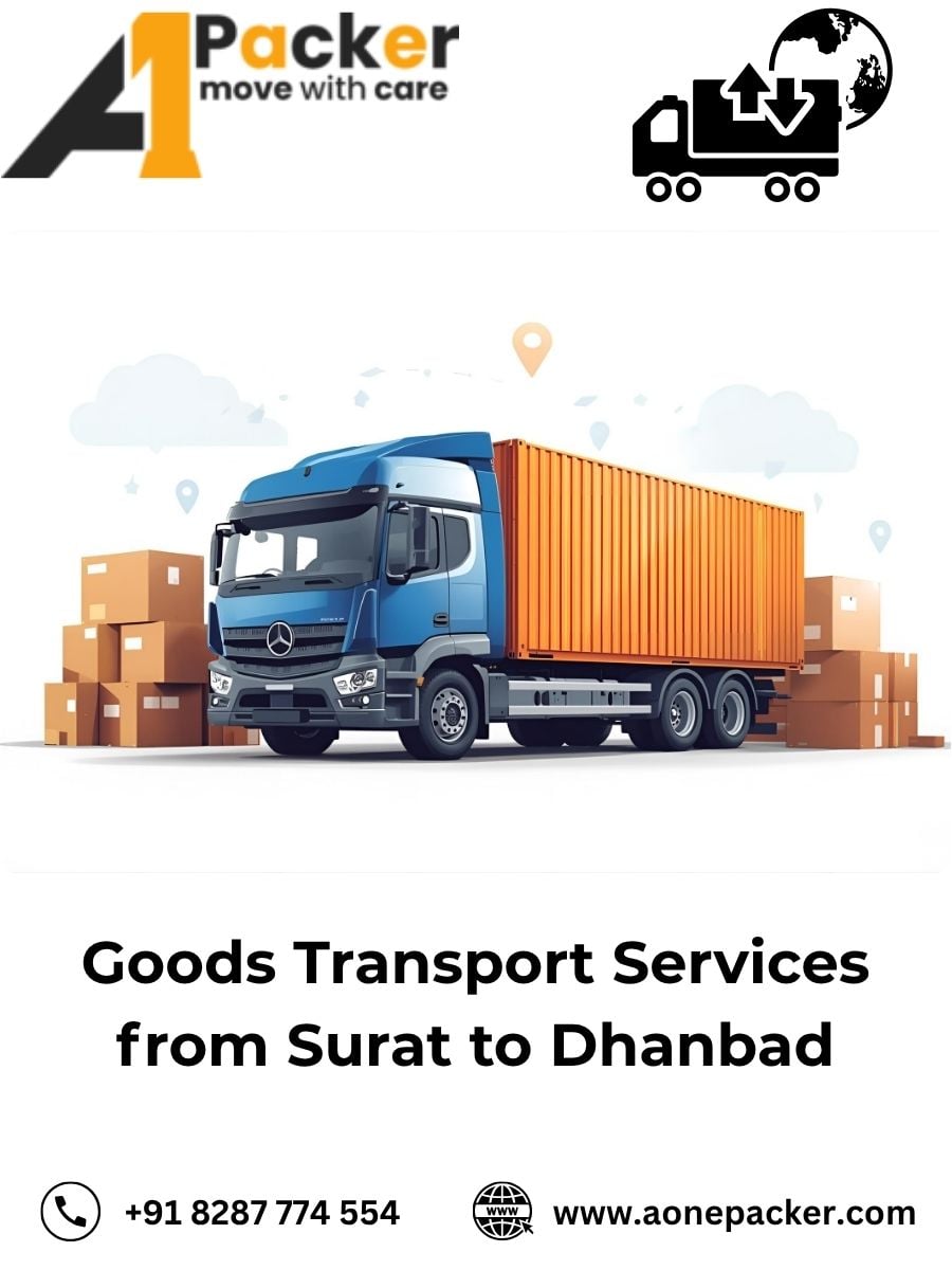 Goods Transport from Surat to Dhanbad
