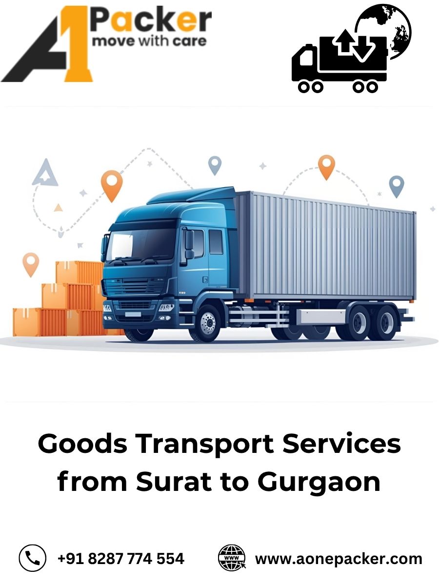 Goods Transport from Surat to Gurgaon