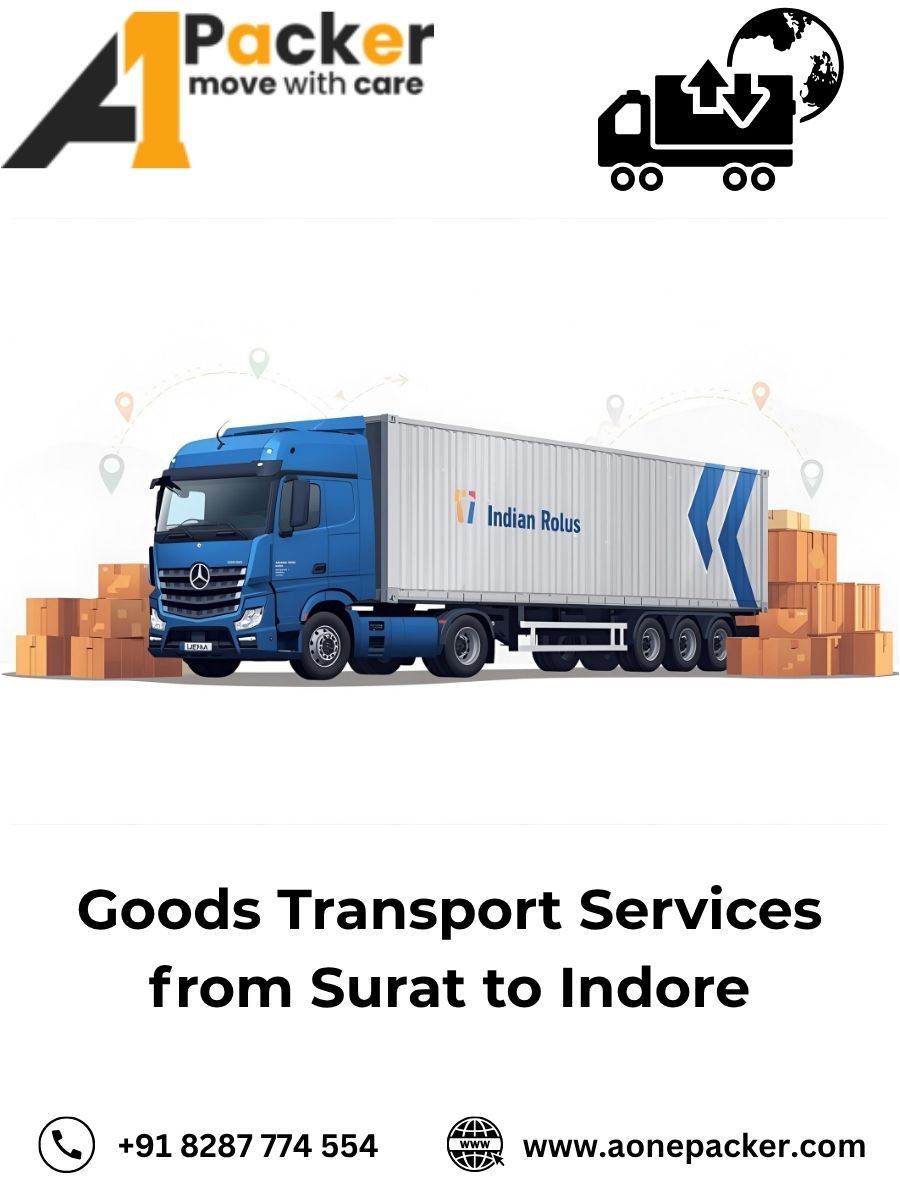 Goods Transport from Surat to Indore