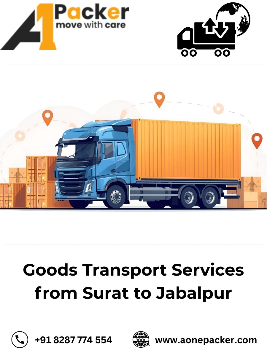 Goods Transport from Surat to Jabalpur