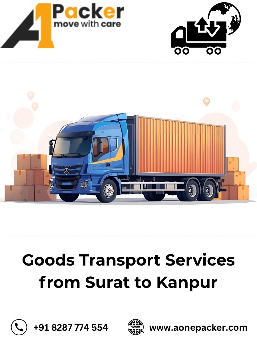 Goods Transport from Surat to Kanpur