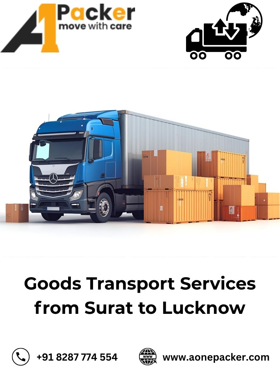 Goods Transport from Surat to Lucknow