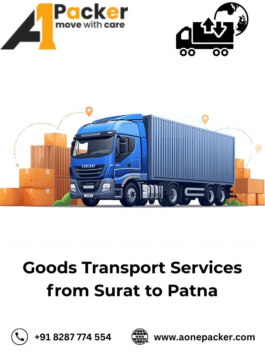 Goods Transport from Surat to Patna