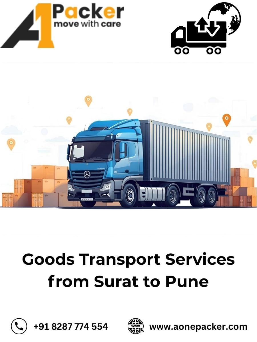 Goods Transport from Surat to Pune