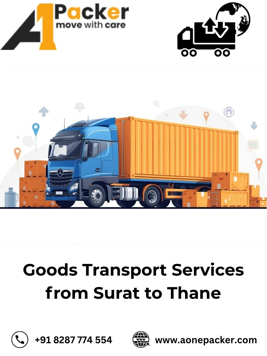 transport cost from Surat to Thane