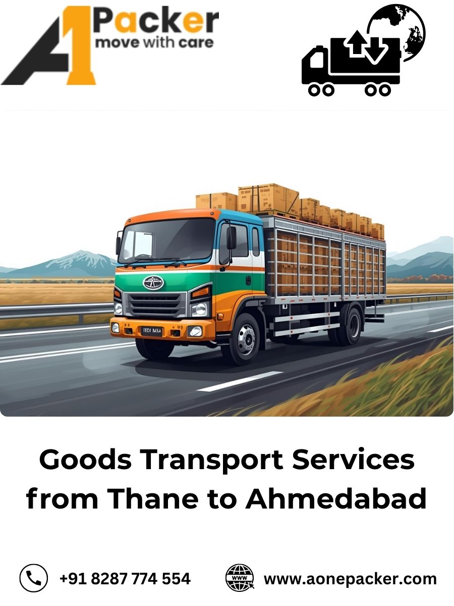 Goods Transport from Thane to Ahmedabad