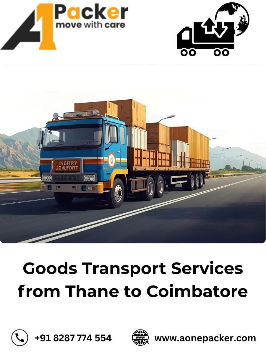 Goods Transport from Thane to Coimbatore