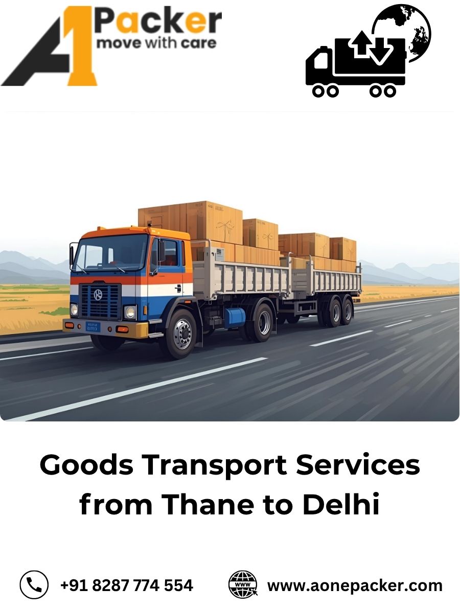 Goods Transport from Thane to Delhi
