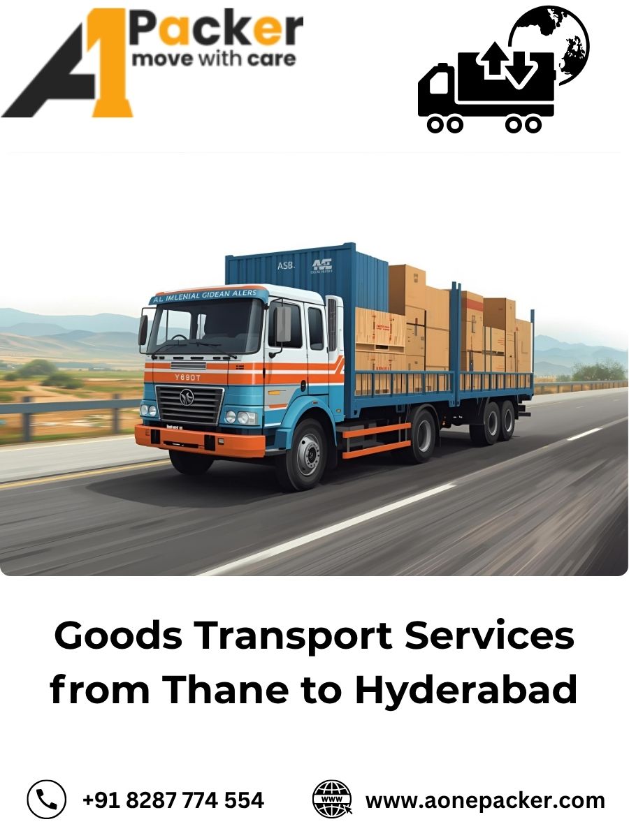 Goods Transport from Thane to Hyderabad