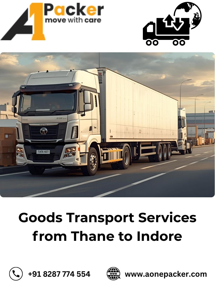 Goods Transport from Thane to Indore