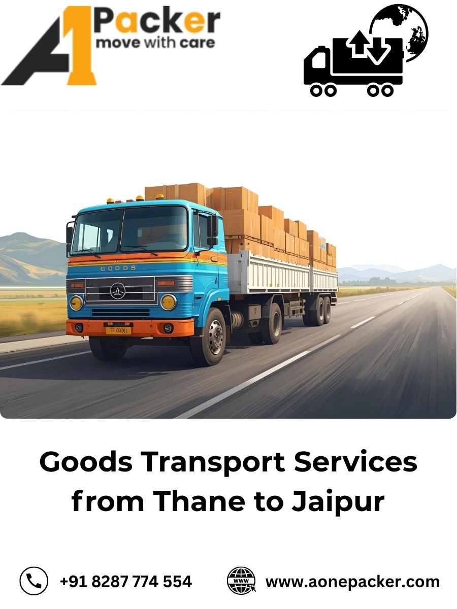 Goods Transport from Thane to Jaipur