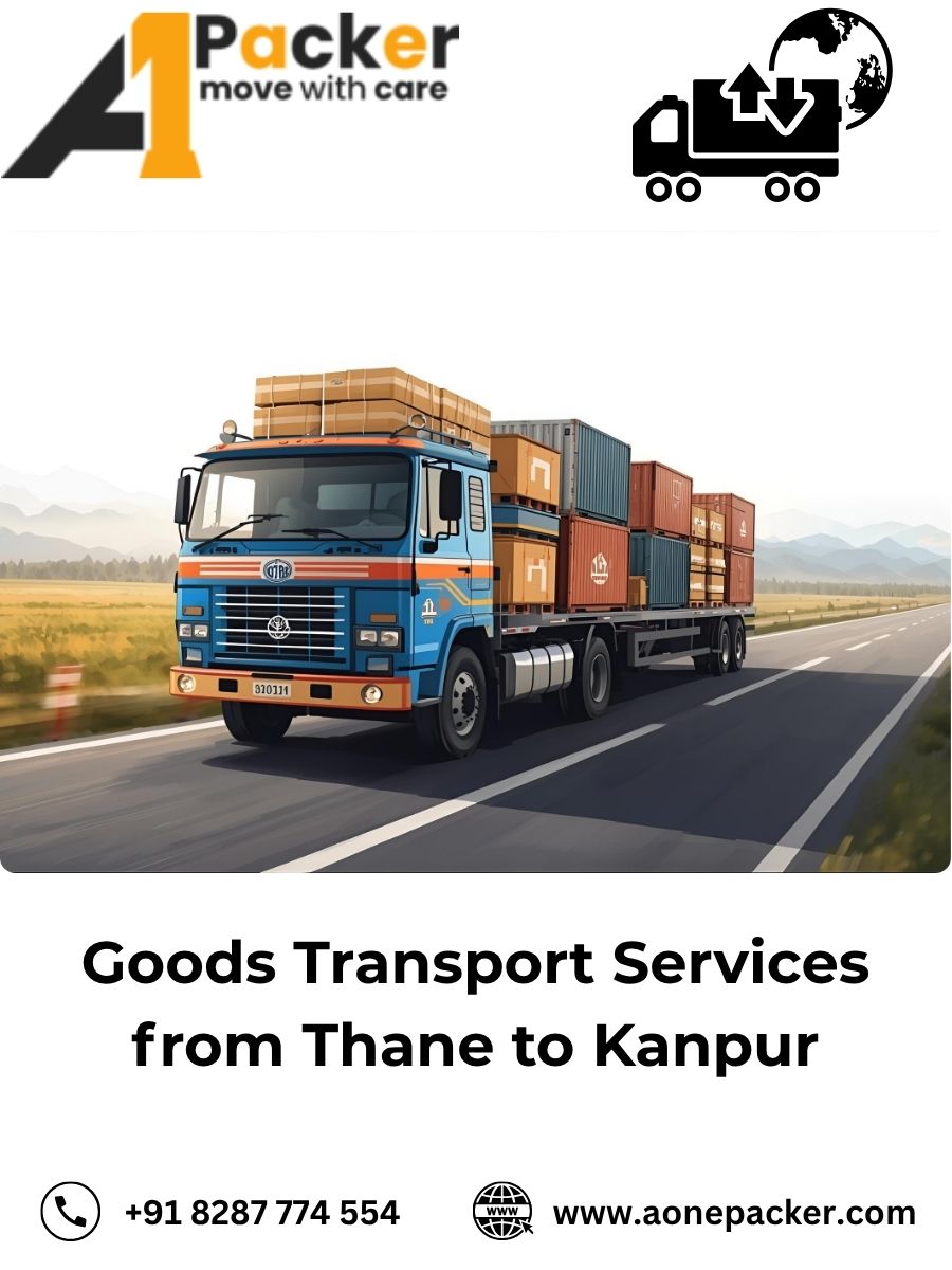 Goods Transport from Thane to Kanpur
