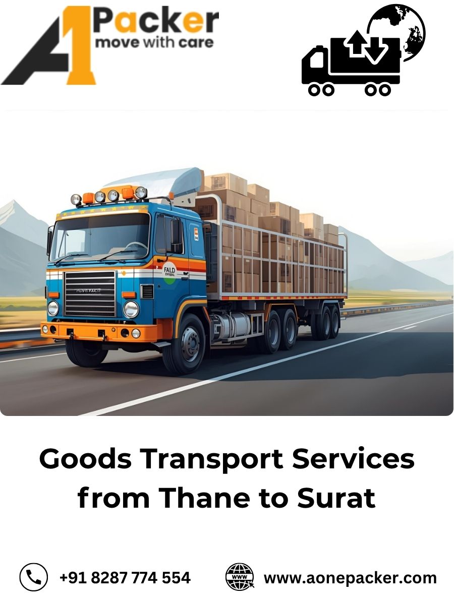 Goods Transport from Thane to Surat