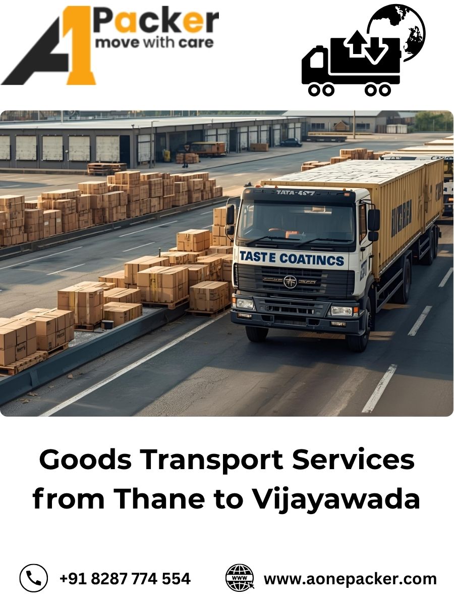 Goods Transport from Thane to Vijayawada