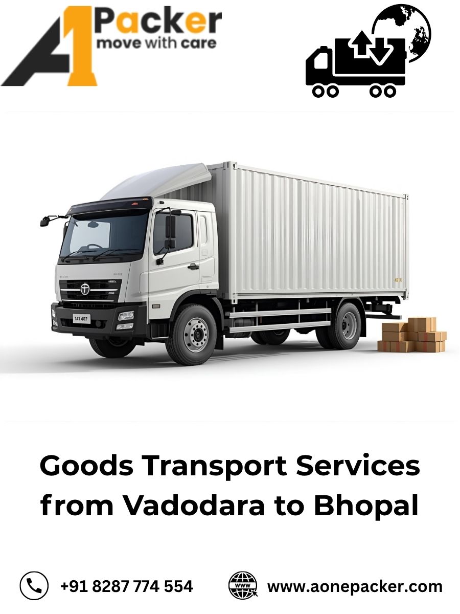 Goods Transport from Vadodara to Bhopal