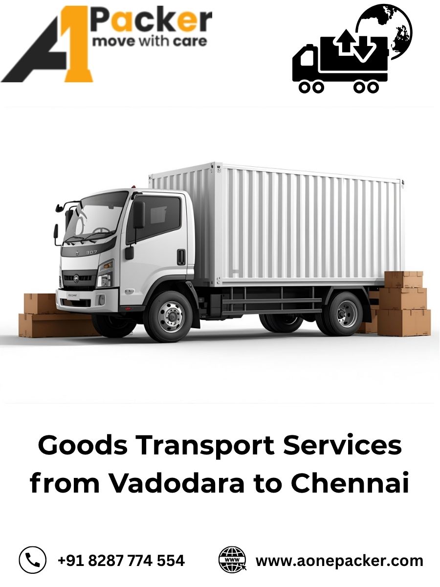 Goods Transport from Vadodara to Chennai