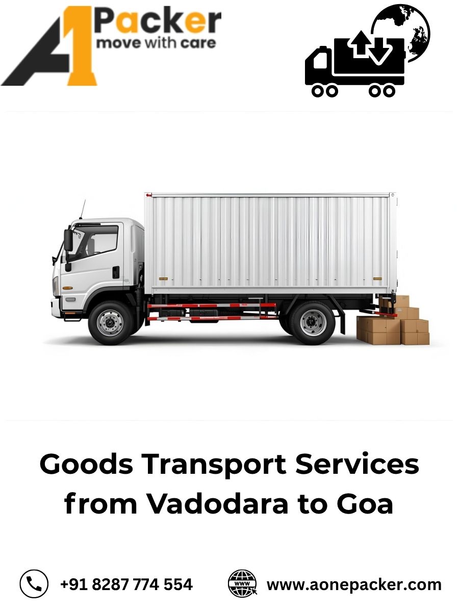 Goods Transport from Vadodara to Goa