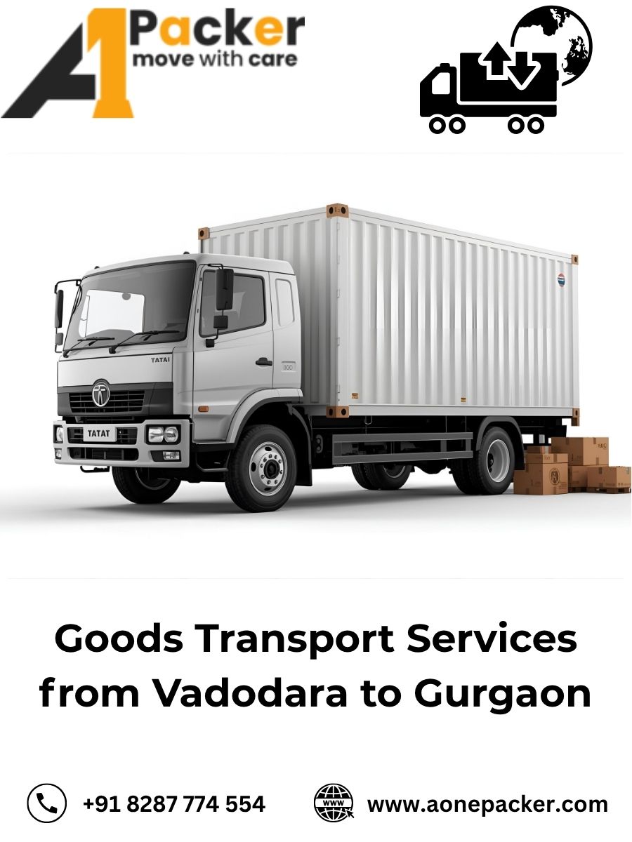 Goods Transport from Vadodara to Gurgaon
