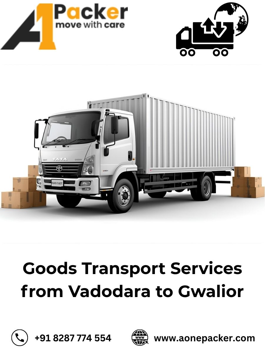 Goods Transport from Vadodara to Gwalior