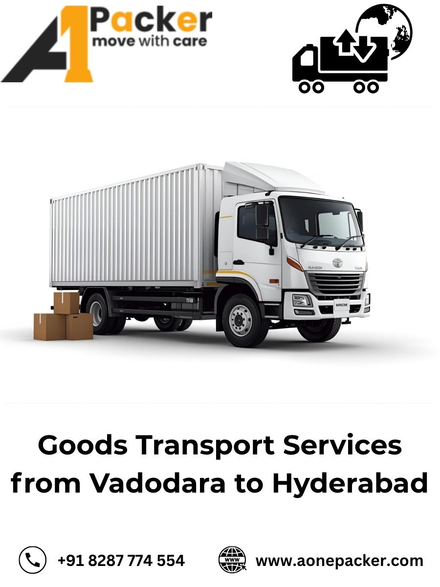 Goods Transport from Vadodara to Hyderabad