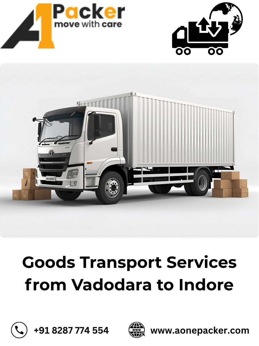 Goods Transport from Vadodara to Indore