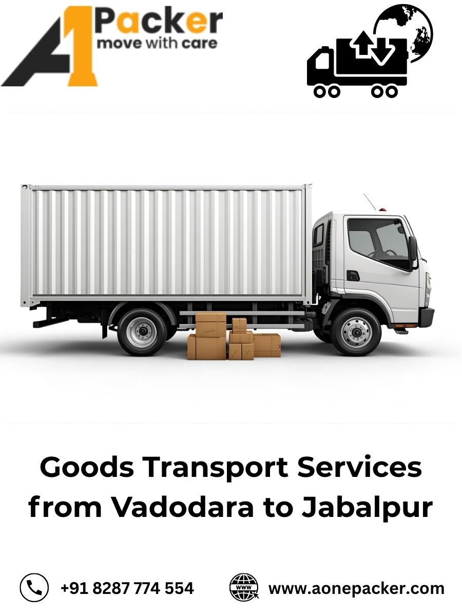 Goods Transport from Vadodara to Jabalpur