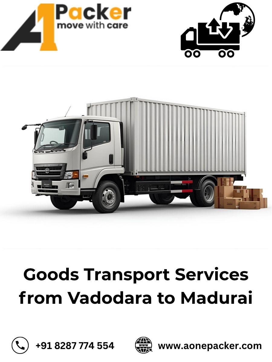 Goods Transport from Vadodara to Madurai