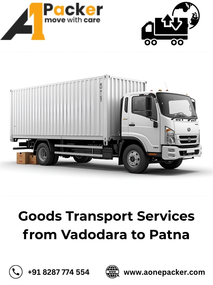 Goods Transport from Vadodara to Patna